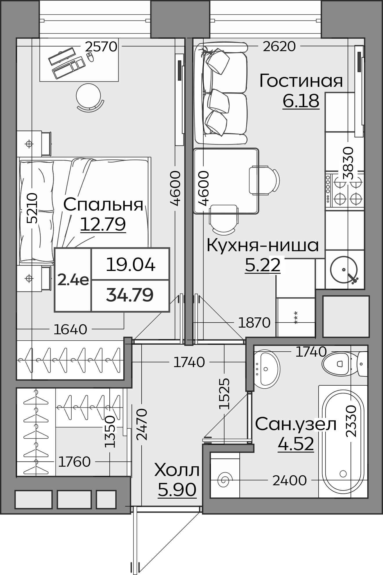 Планировка квартиры