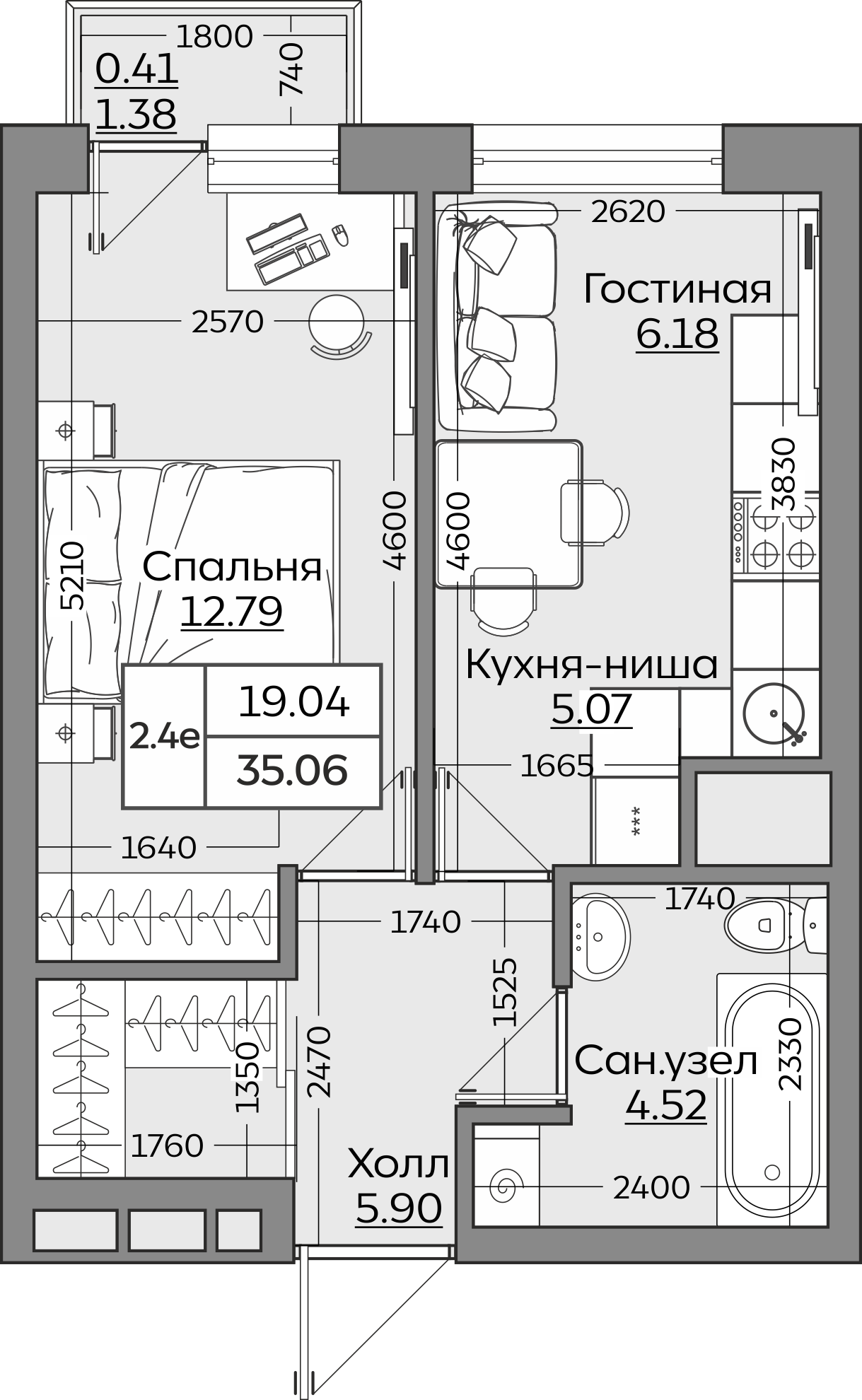 Планировка квартиры