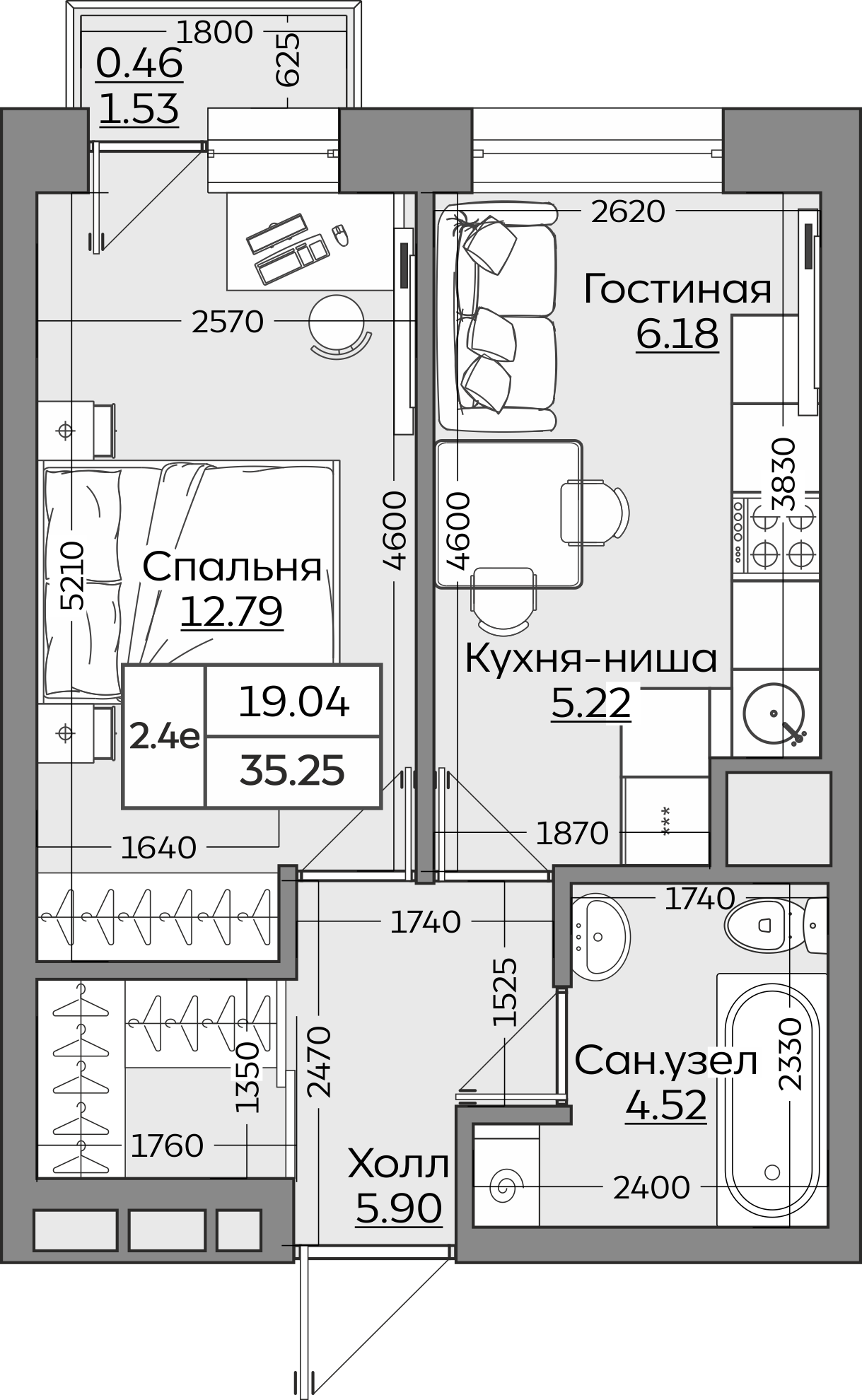 Планировка квартиры