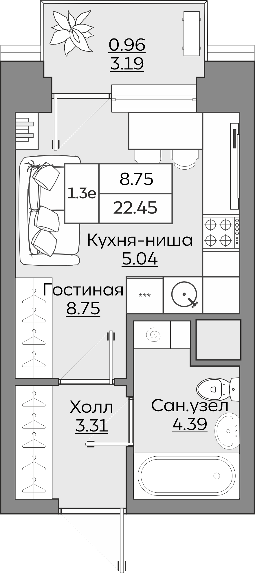 Планировка квартиры