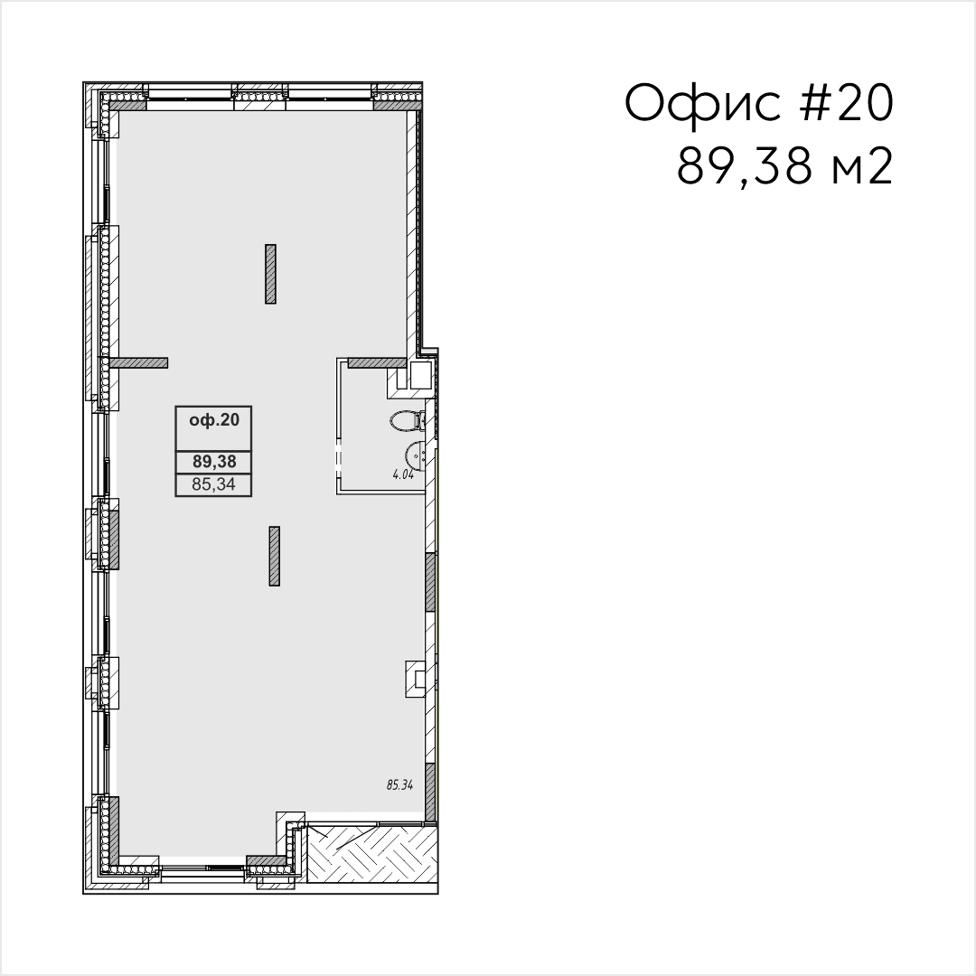Планировка квартиры — новостройки Казани