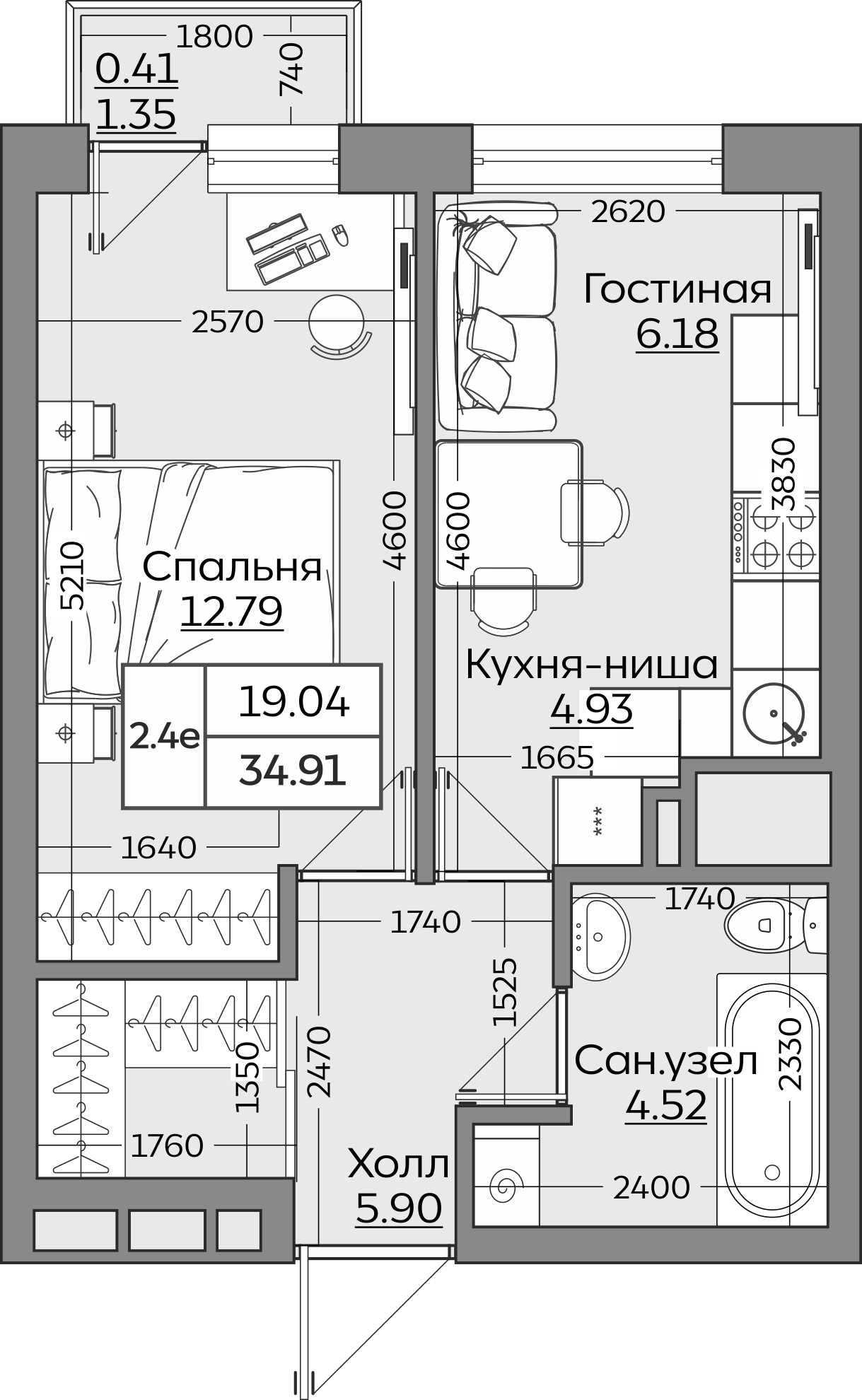 Планировка квартиры