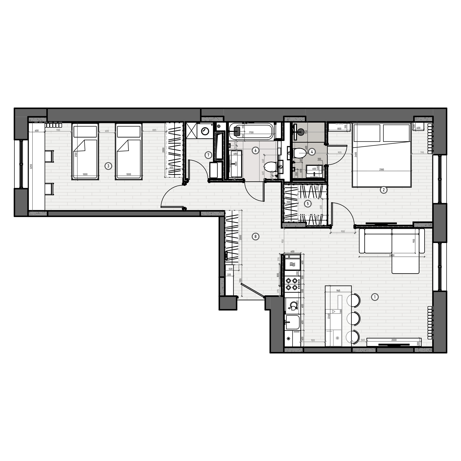Планировка квартиры — новостройки Казани